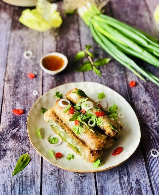 Crispy Rice Paper Rolls