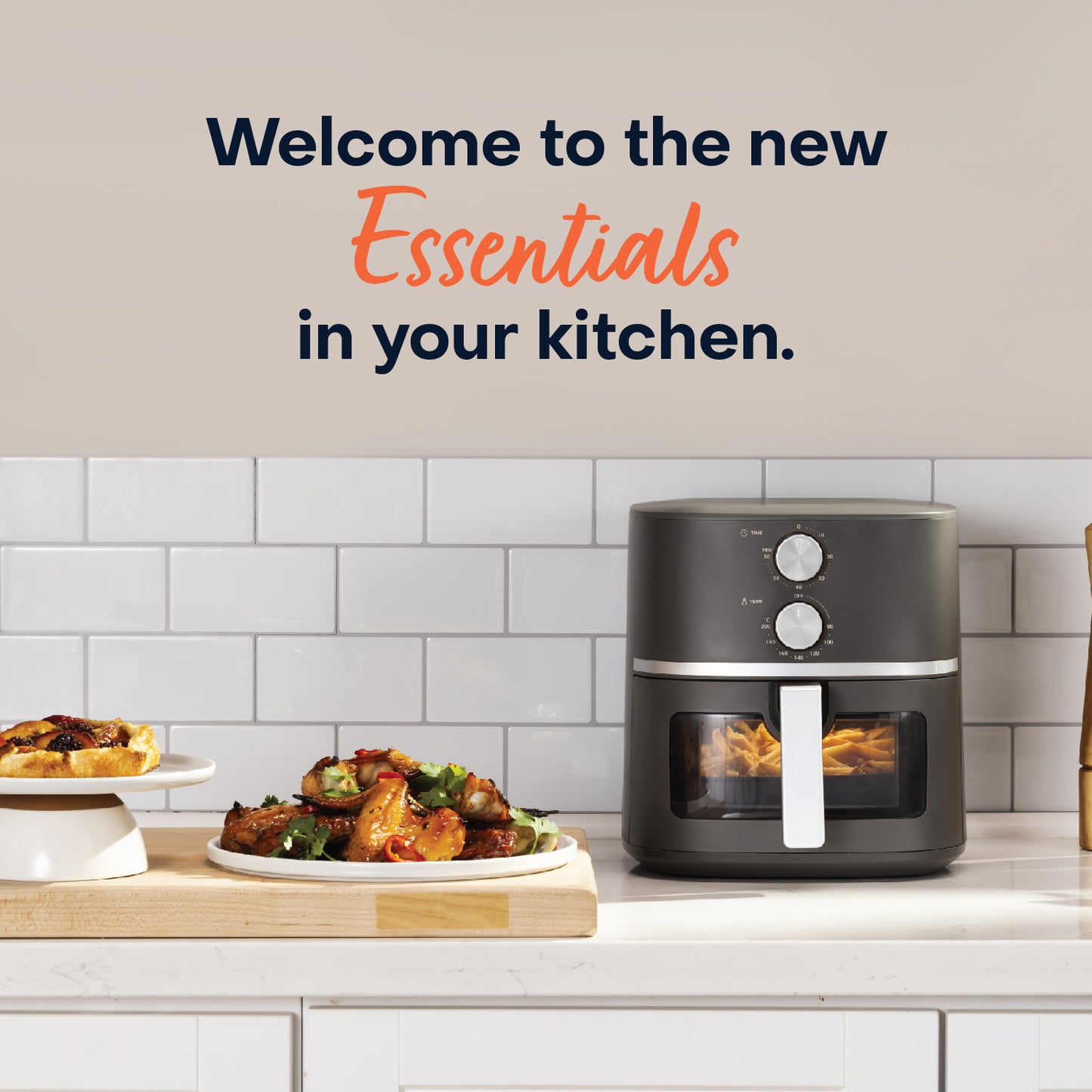Air Fryer Essentials - Classic Vision 5.2L