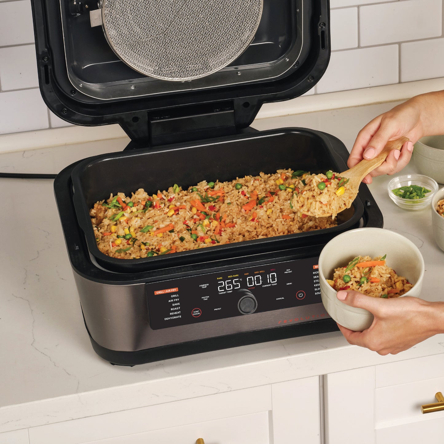Revolution 3-in-1 Grill, Air Fryer & Multicooker