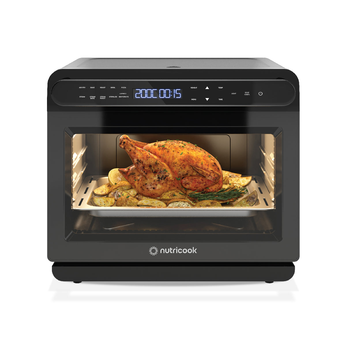 Steami, Steam + Air Fryer Oven 24L – Nutricook