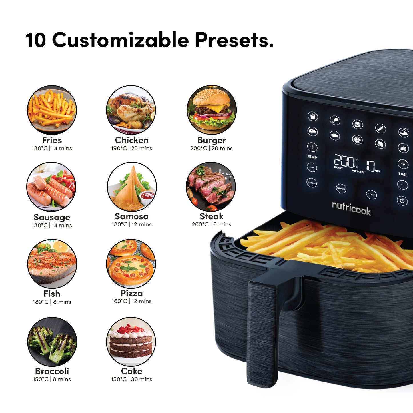Air Fryer 2 - Black - 5.5L