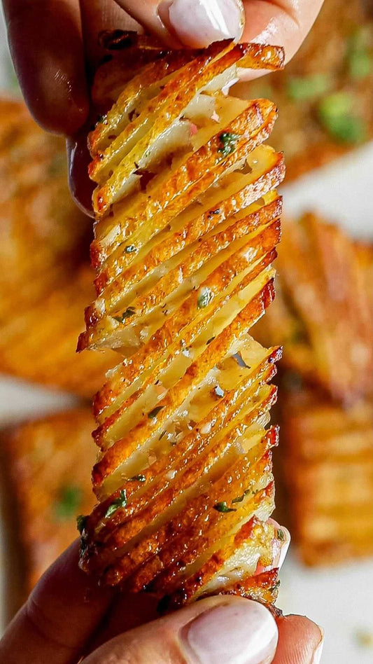 Sweet Potato Spring Accordion Fries