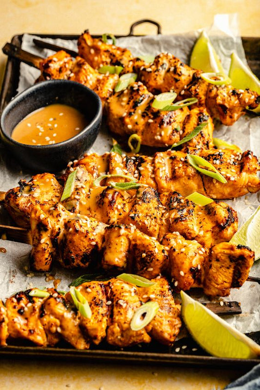 Chicken Satay with Peanut Butter