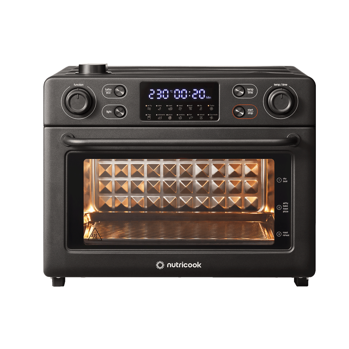 Baker's Oven- 30L | Air Fryer + Toaster Oven – Nutricook