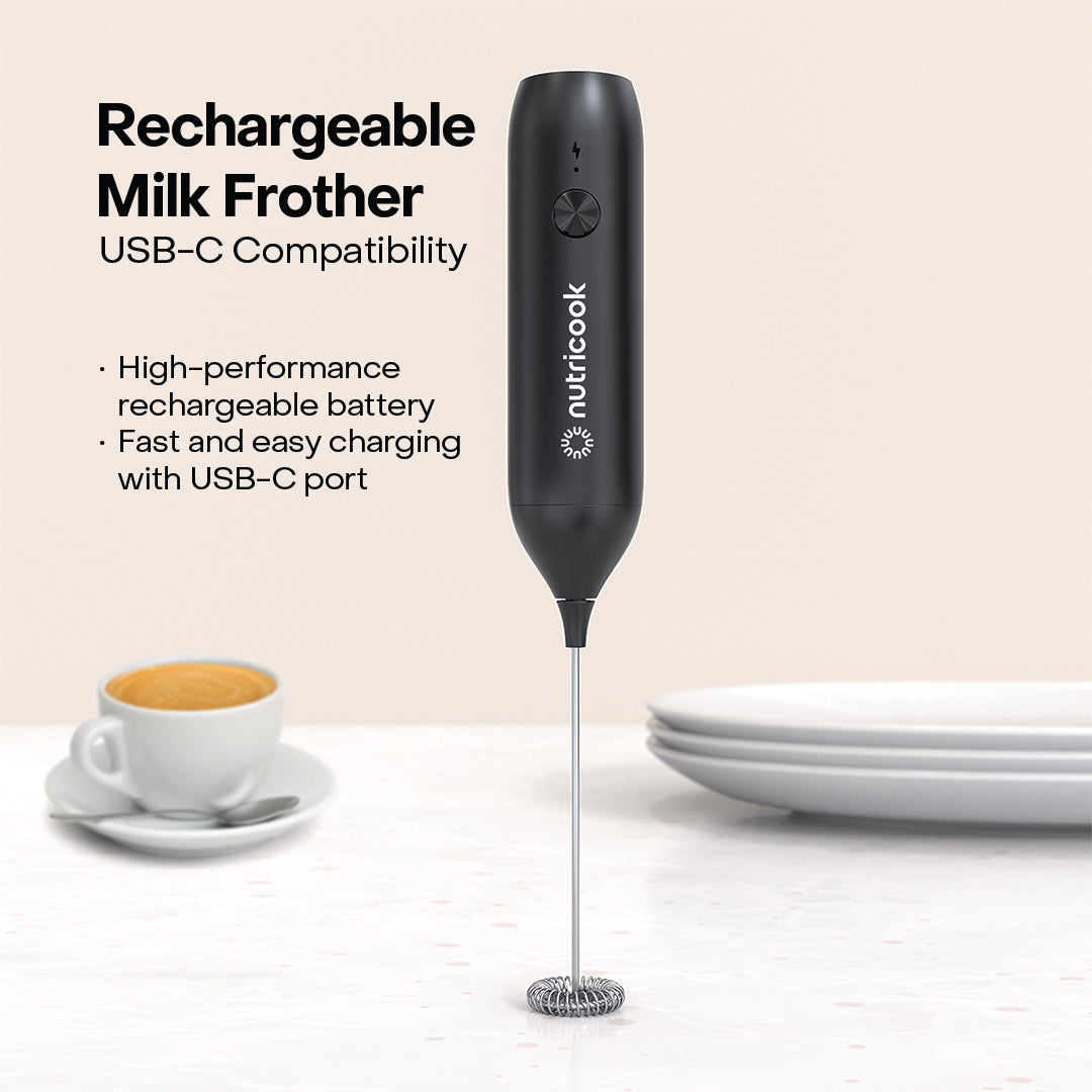 Rechargeable Milk Frother