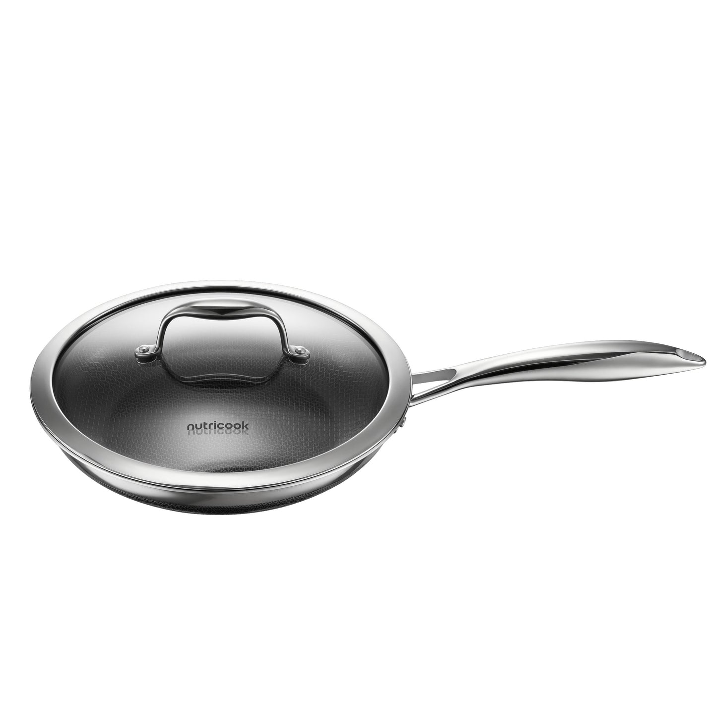 Eterna Tri-Ply 24cm Fry Pan with Lid