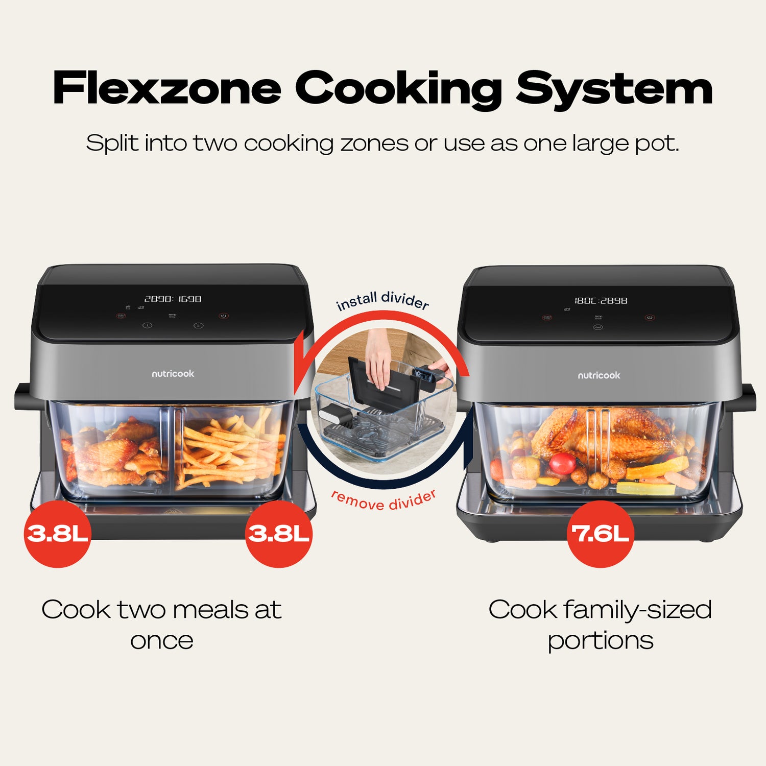 Healthi Flex Glass Air Fryer