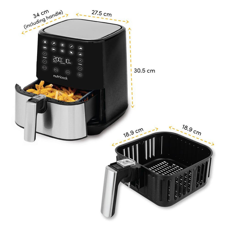 Air Fryer 2 - Stainless Steel - 5.5L