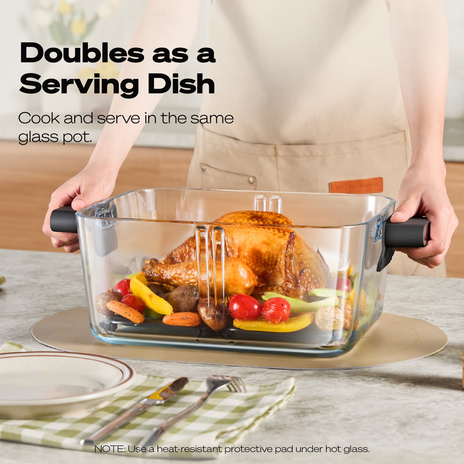 Healthi Flex Glass Air Fryer