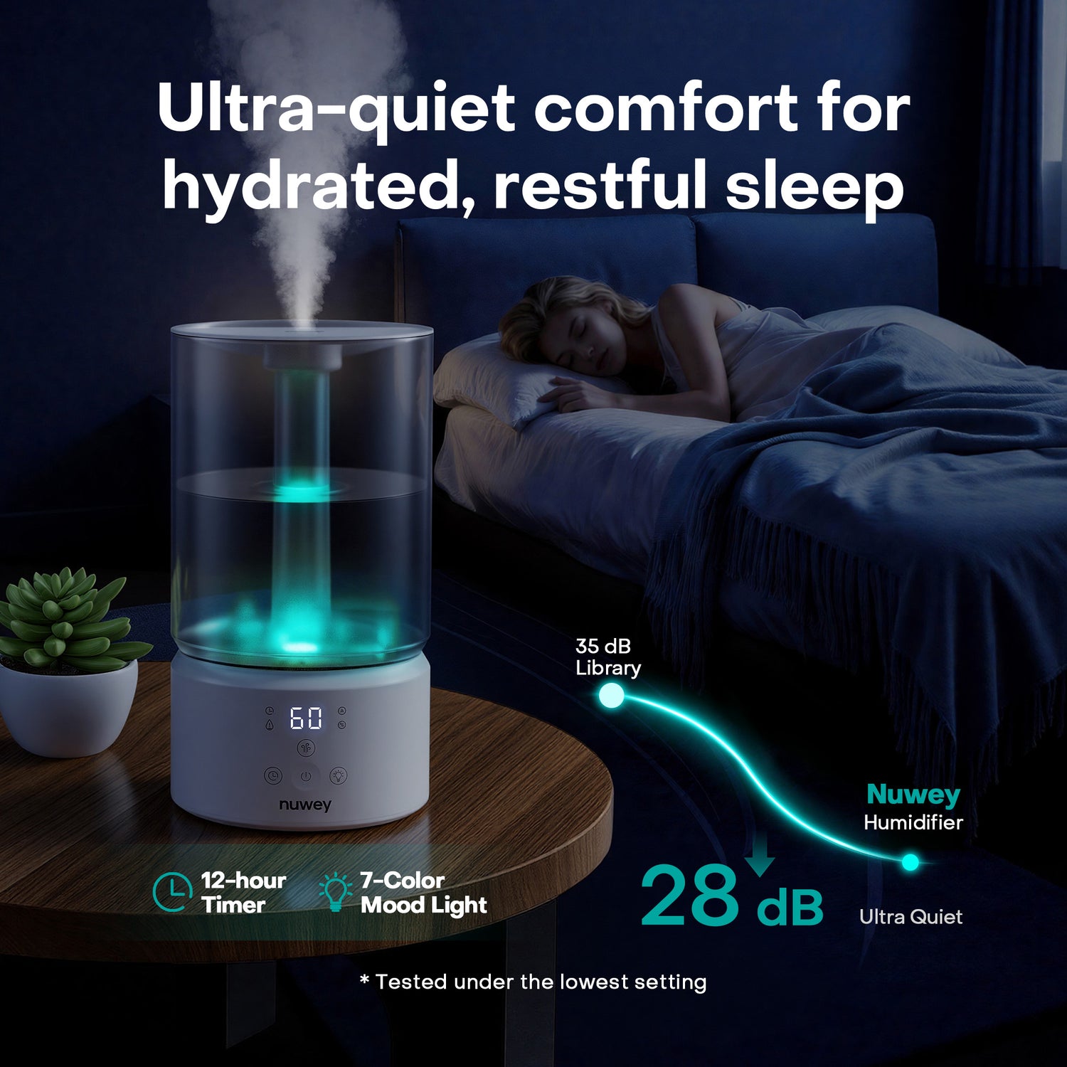 Nuwey Ultrasonic Humidifier