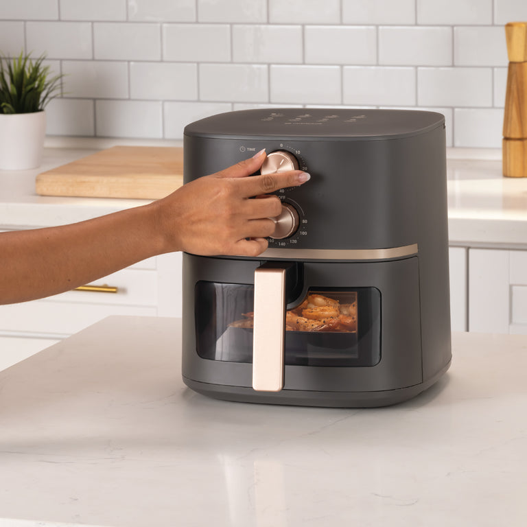 Air Fryer Essentials - Classic Vision 5.2L - Rose Gold Edition