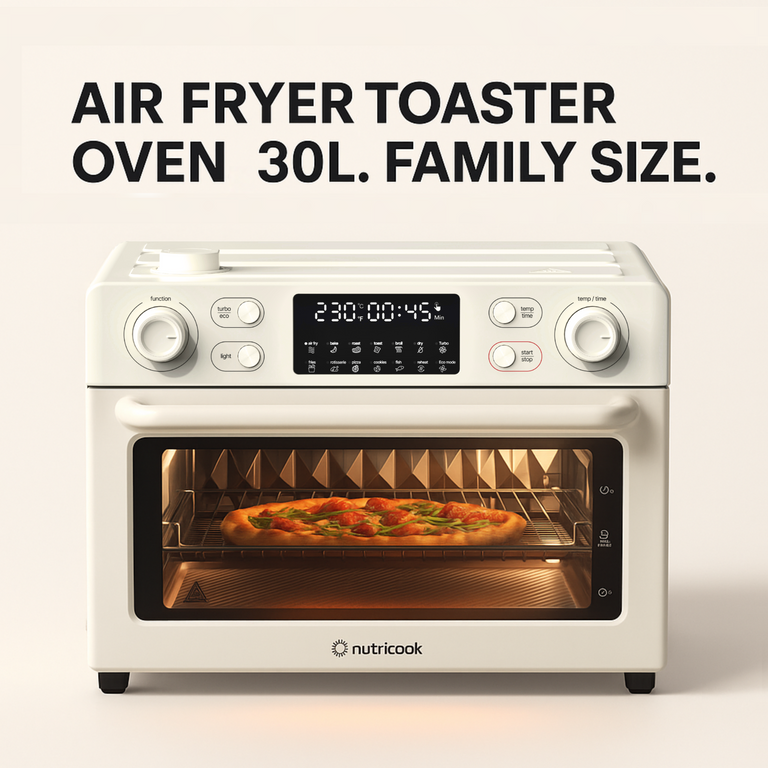 Baker's Oven- 30L | Air Fryer + Toaster Oven