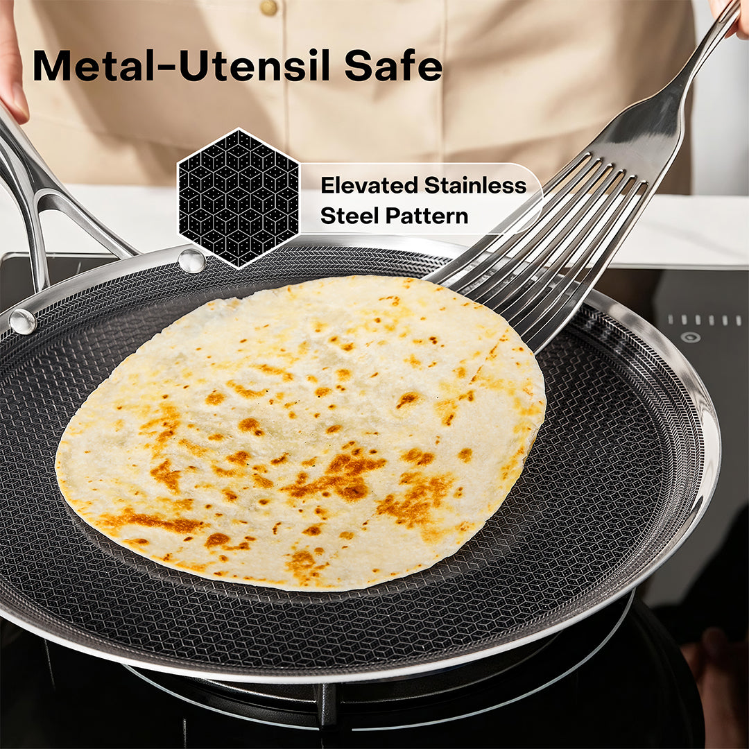 Eterna Tri-Ply 31cm Griddle Pan (Tawa)