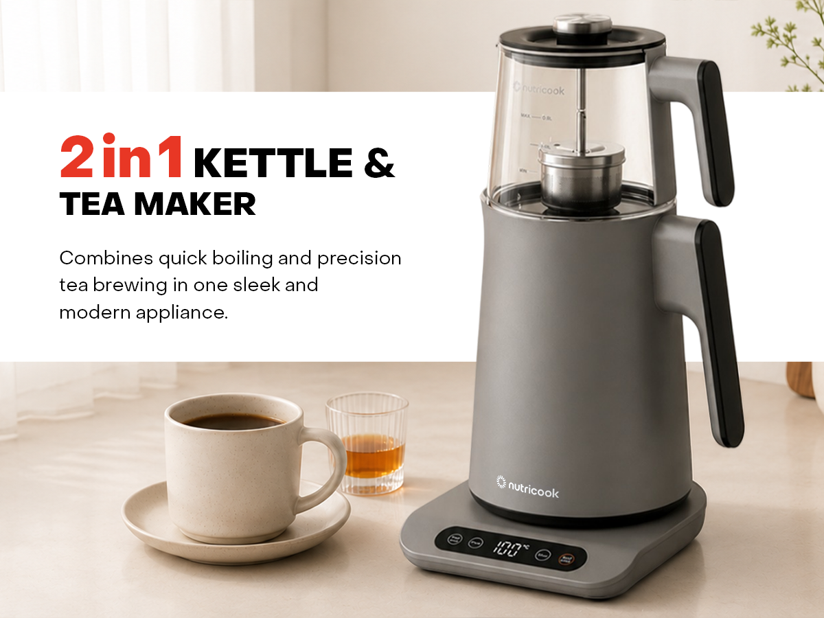 2-in-1 Kettle & Tea Maker