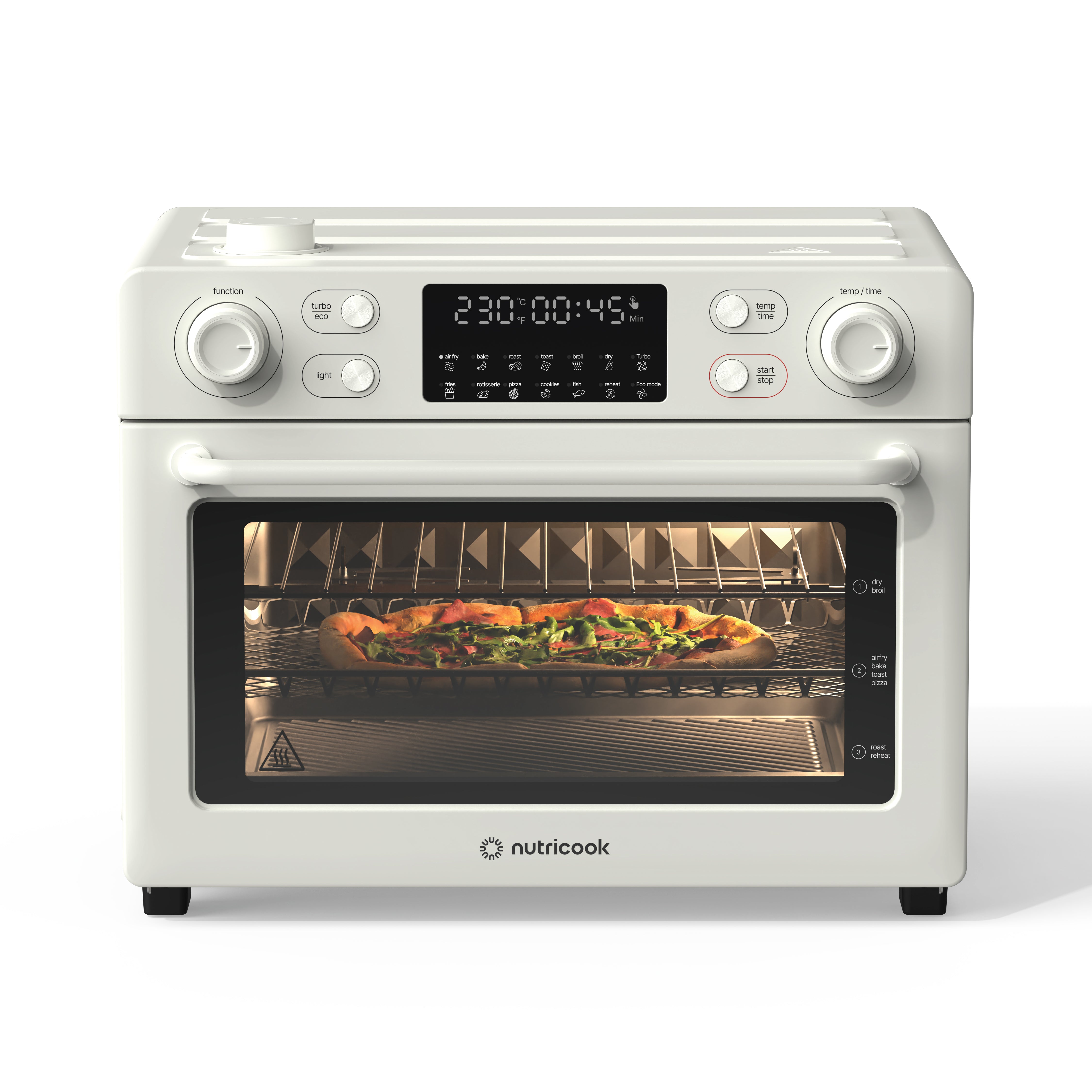 Baker's Oven- 30L | Air Fryer + Toaster Oven – Nutricook