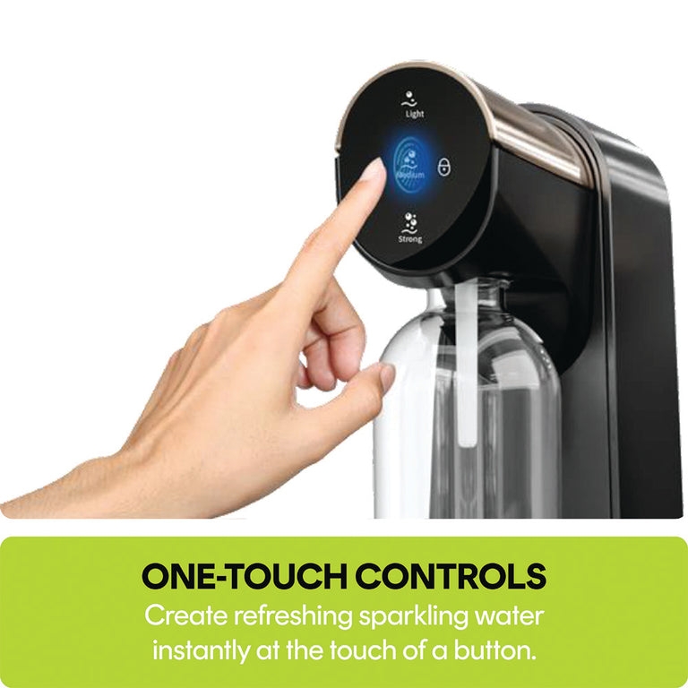 FIZZI - Sparkling Water Maker + Cylinder + Bottle