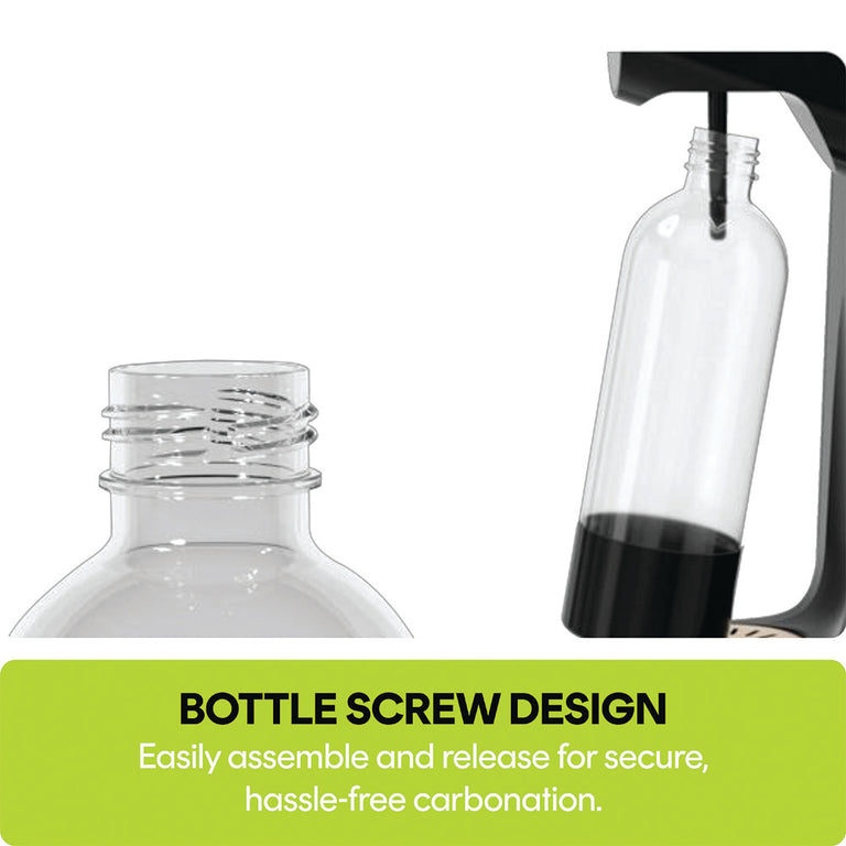 FIZZI - Sparkling Water Maker + Cylinder + Bottle