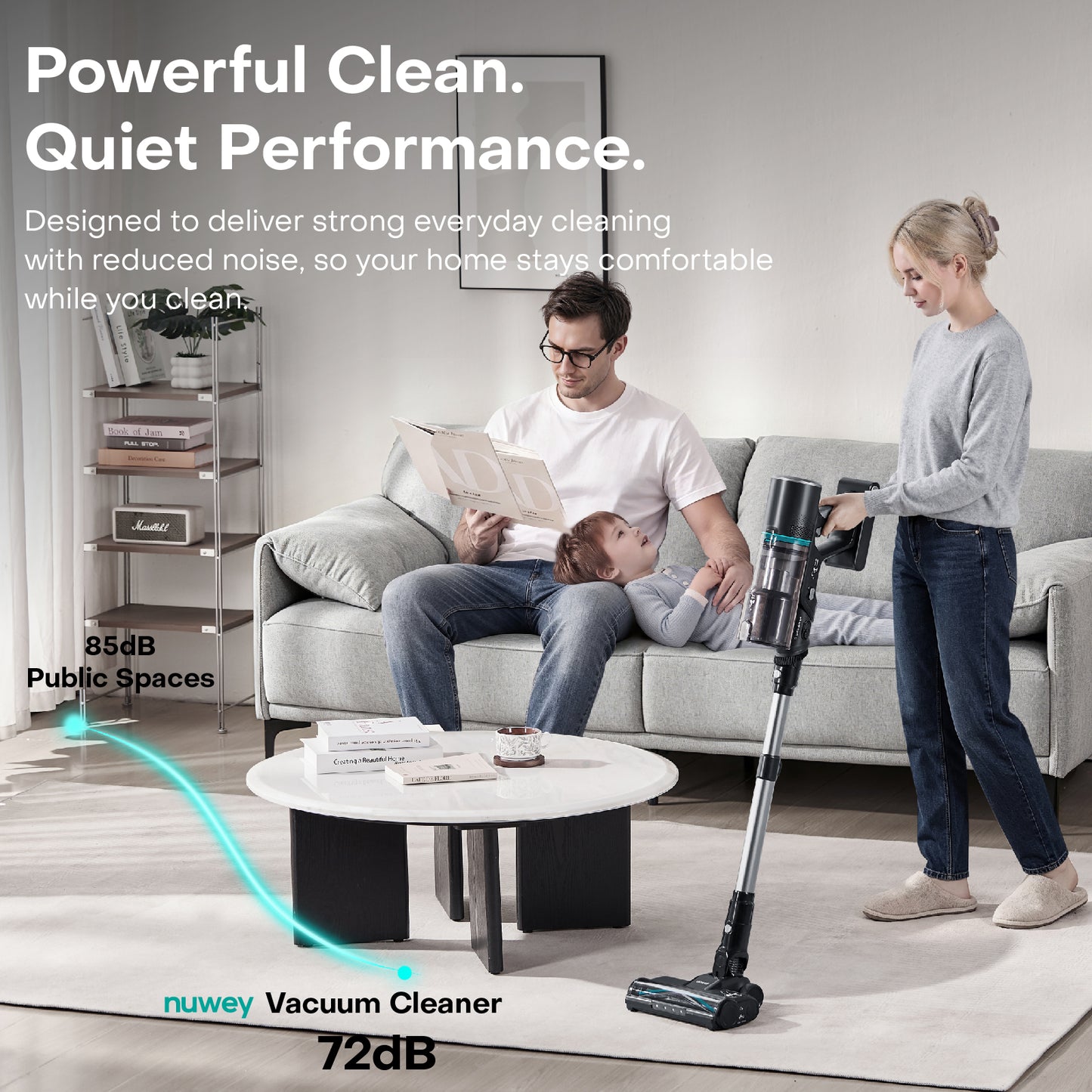 Nuwey Cordless Vacuum Cleaner