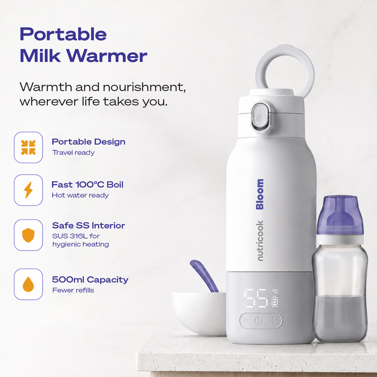 Portable Milk Warmer
