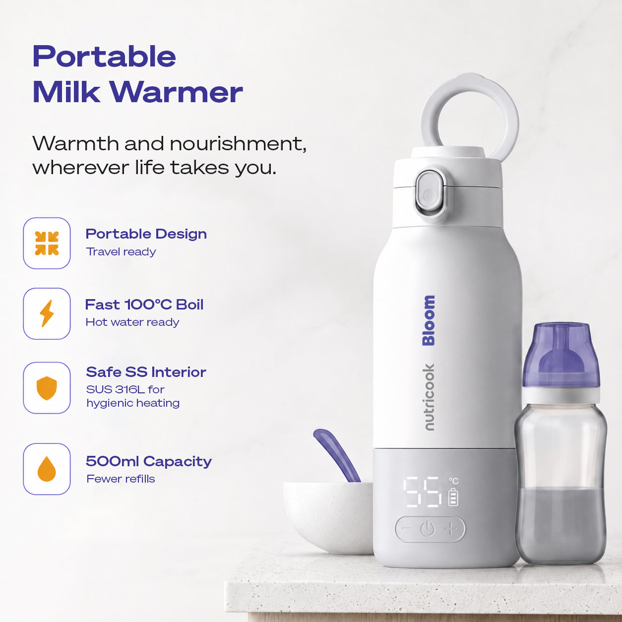 Portable Milk Warmer