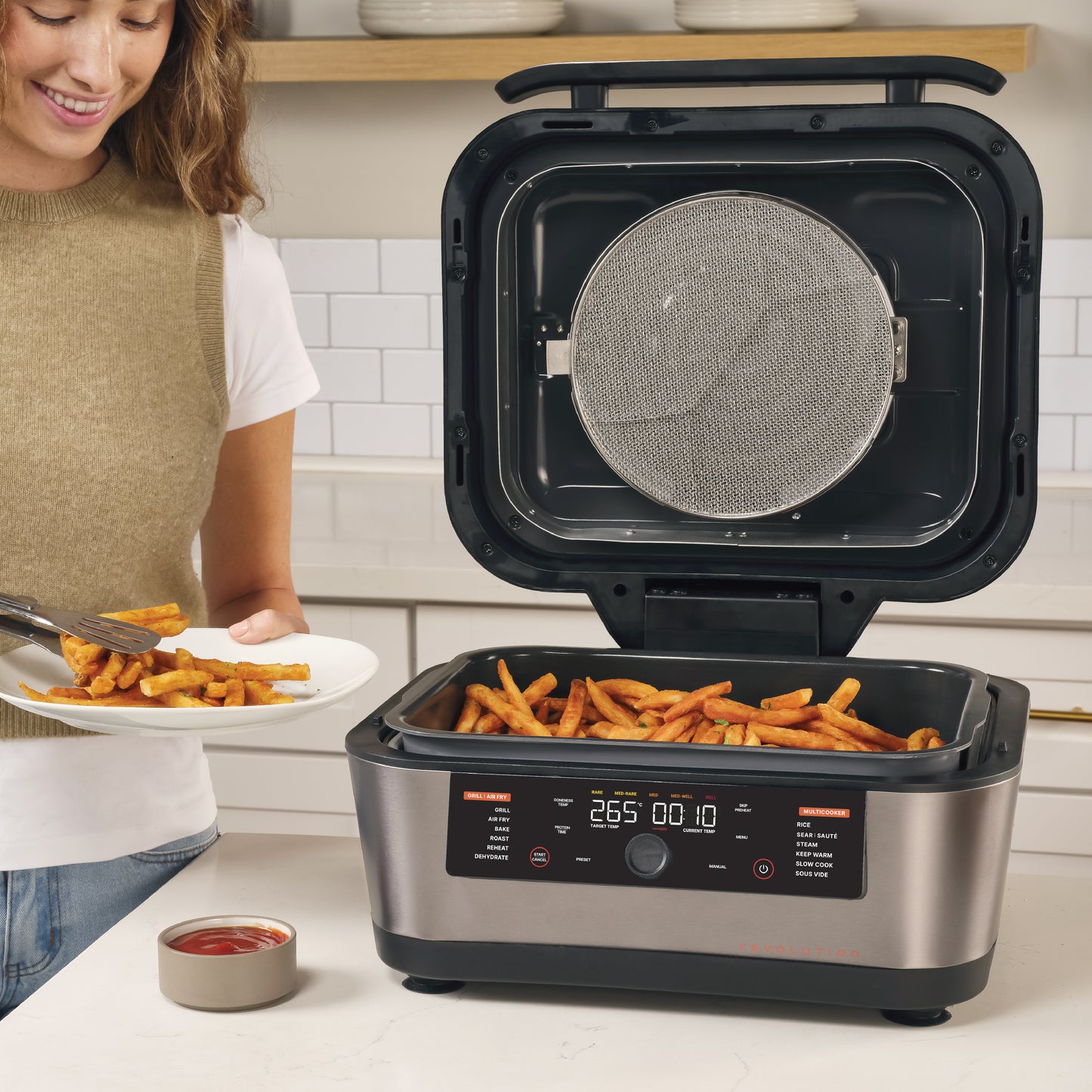 Revolution 3-in-1 Grill, Air Fryer & Multicooker
