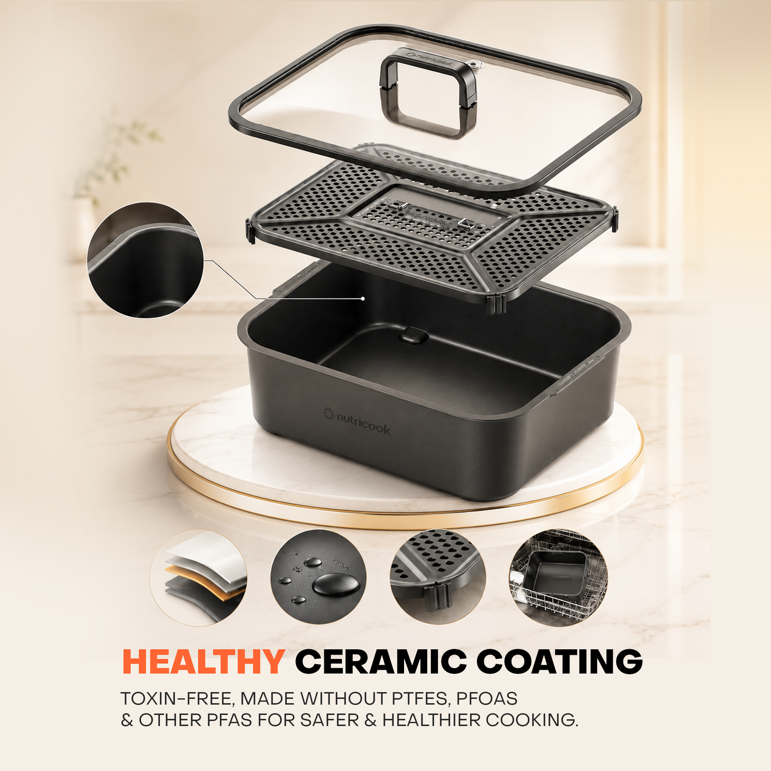Revolution 12-in-1 Grill, Air Fryer & Multicooker