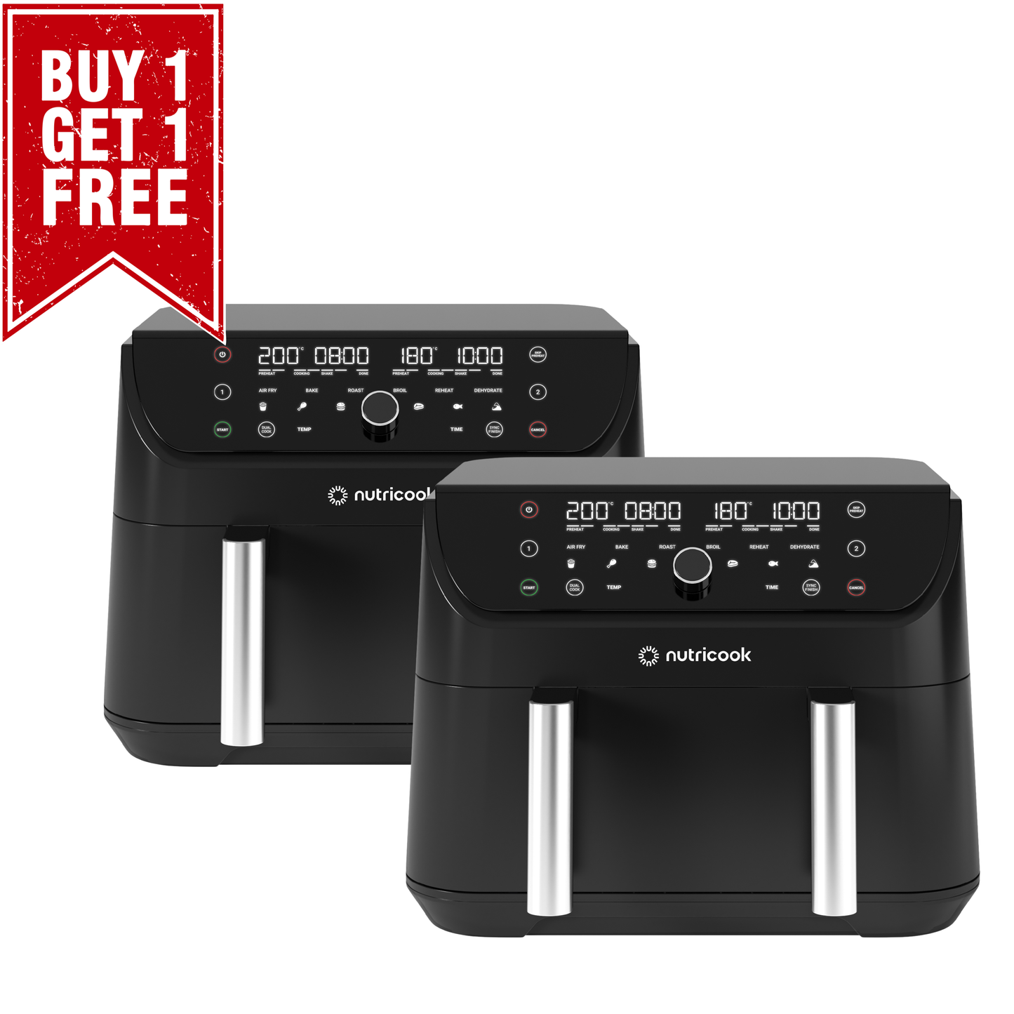 Air Fryer Duo 2 Flexzone - 8.5L x 2