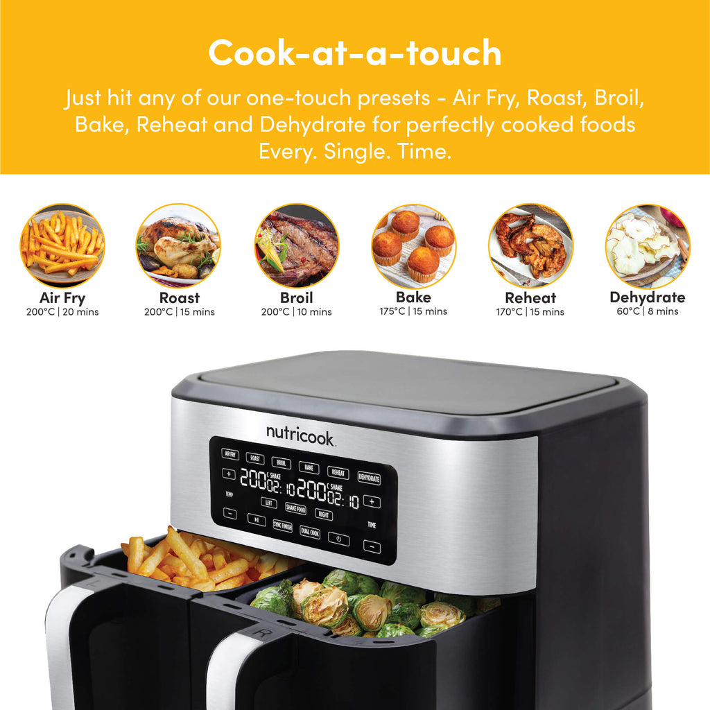 Air Fryer Duo 8L – Nutricook