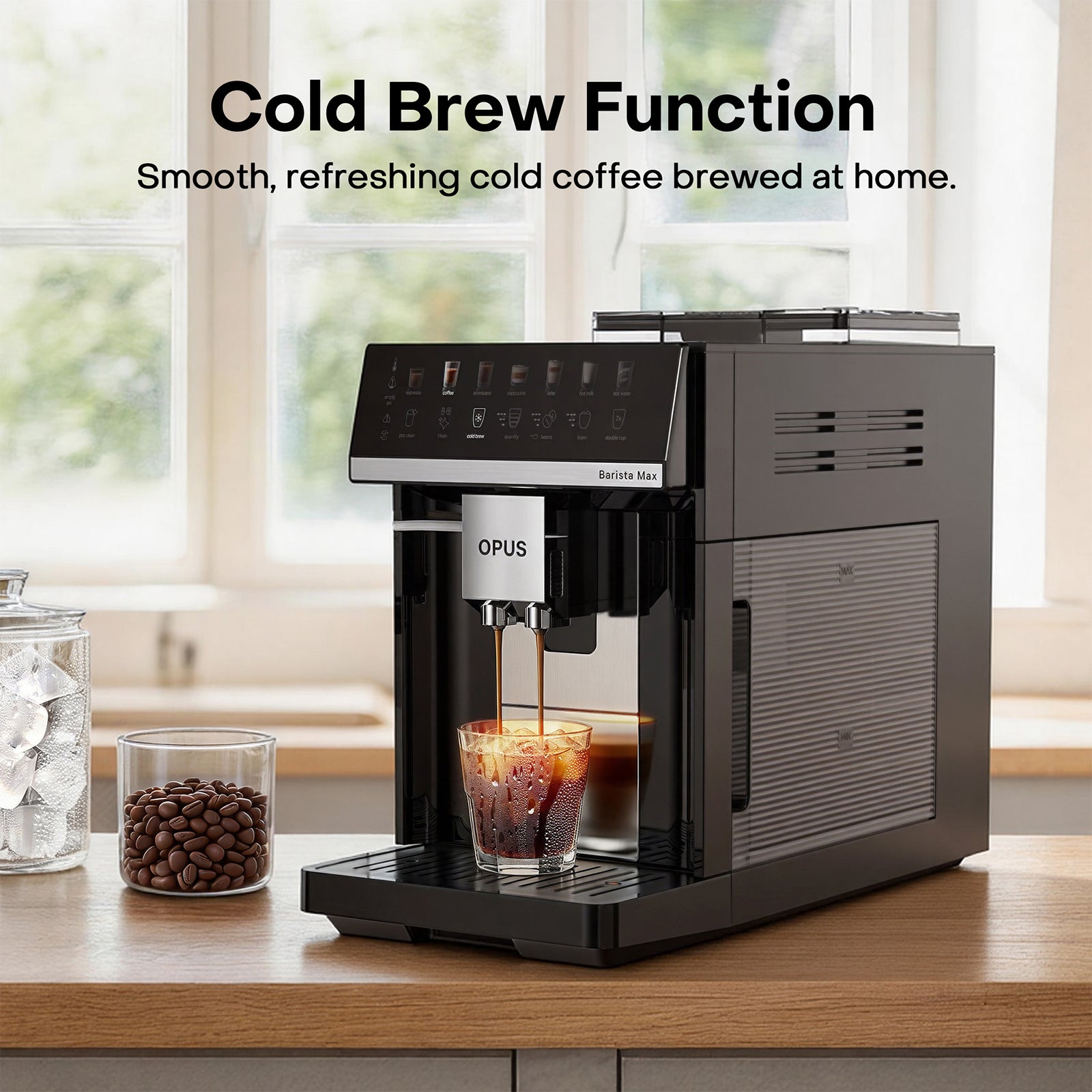 OPUS Barista Max – Fully Automatic Coffee Machine – Nutricook