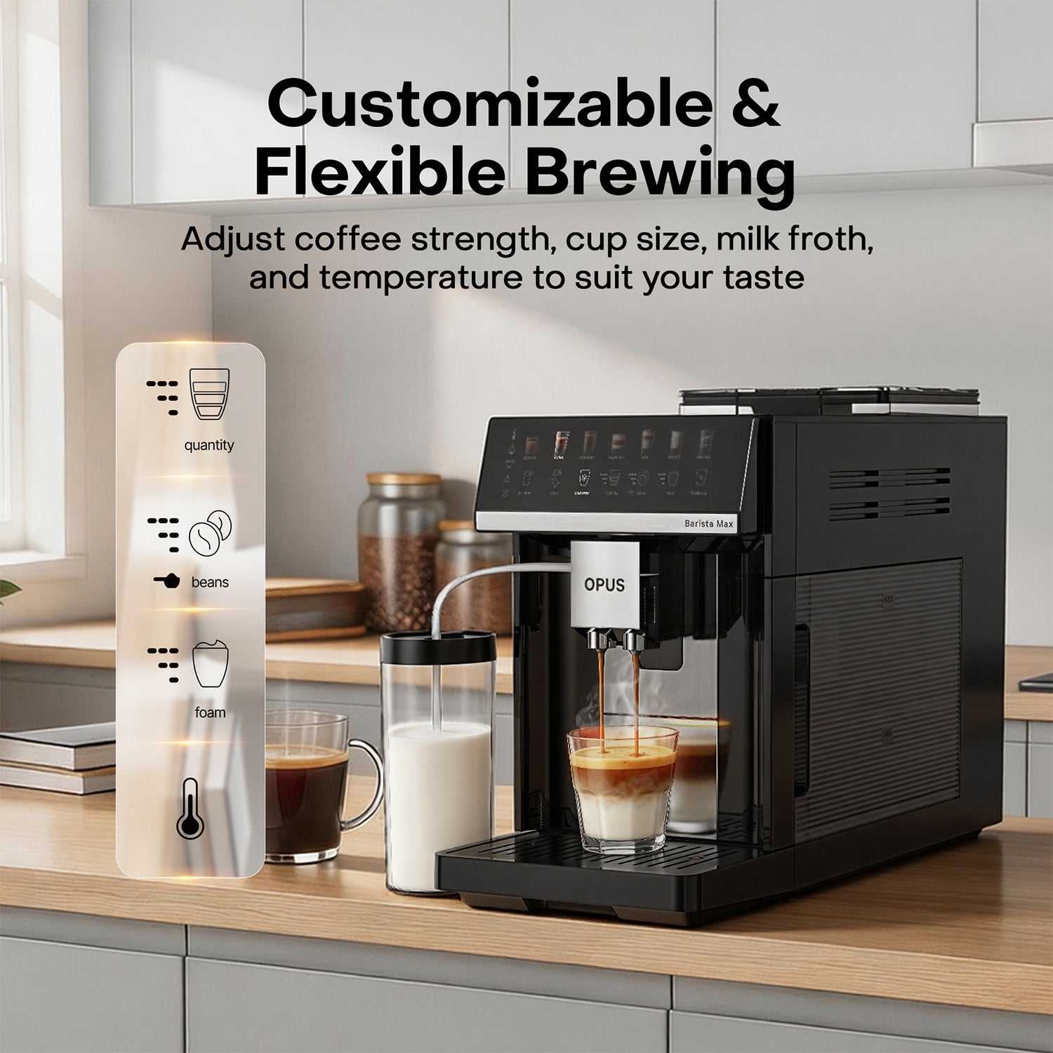 OPUS Barista Max – Fully Automatic Coffee Machine