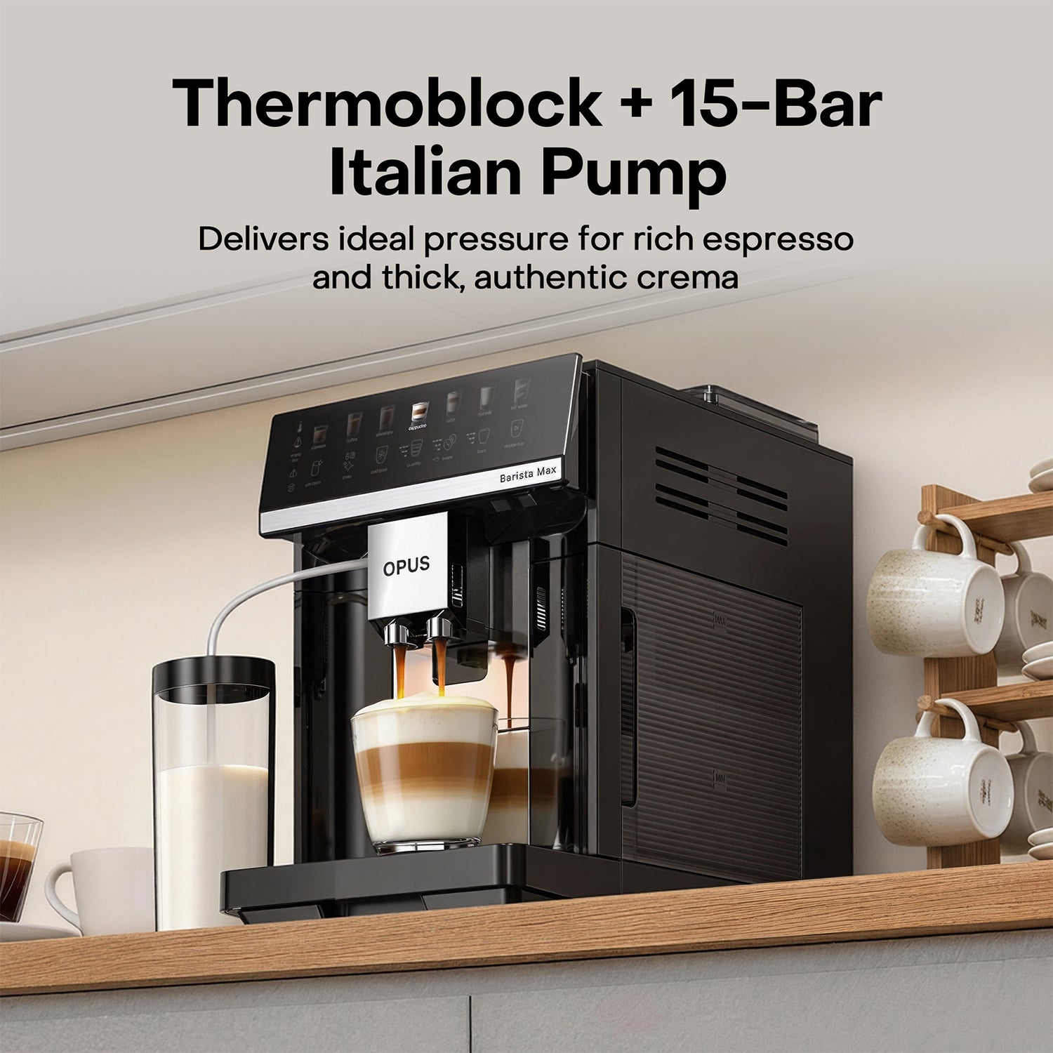 OPUS Barista Max – Fully Automatic Coffee Machine