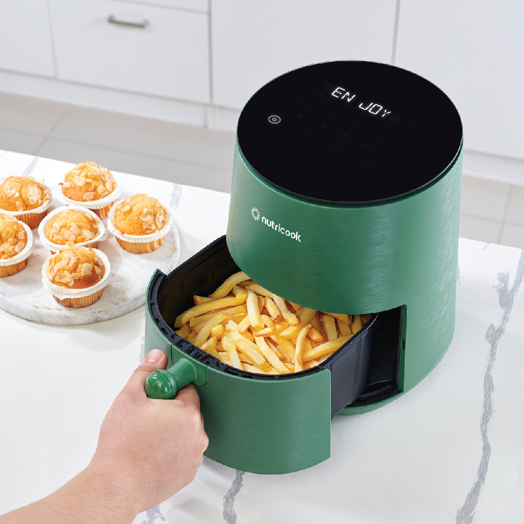 Make cooking a breeze with the Nutricook Air Fryer Mini, a perfect choice  for beginners that effortlessly turns every meal into a culinary…