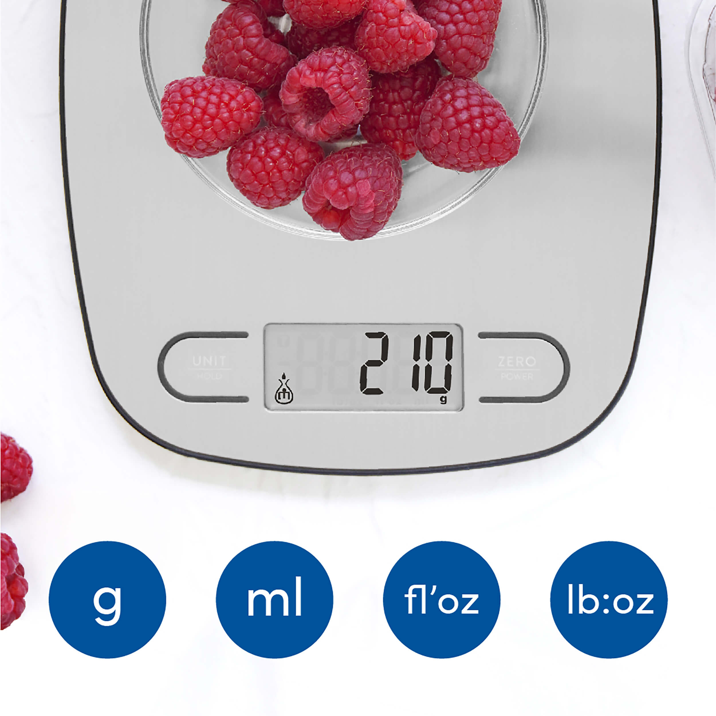 Greater Goods Digital Food Kitchen Scale Cherry Red FREE SHIPPING 0
