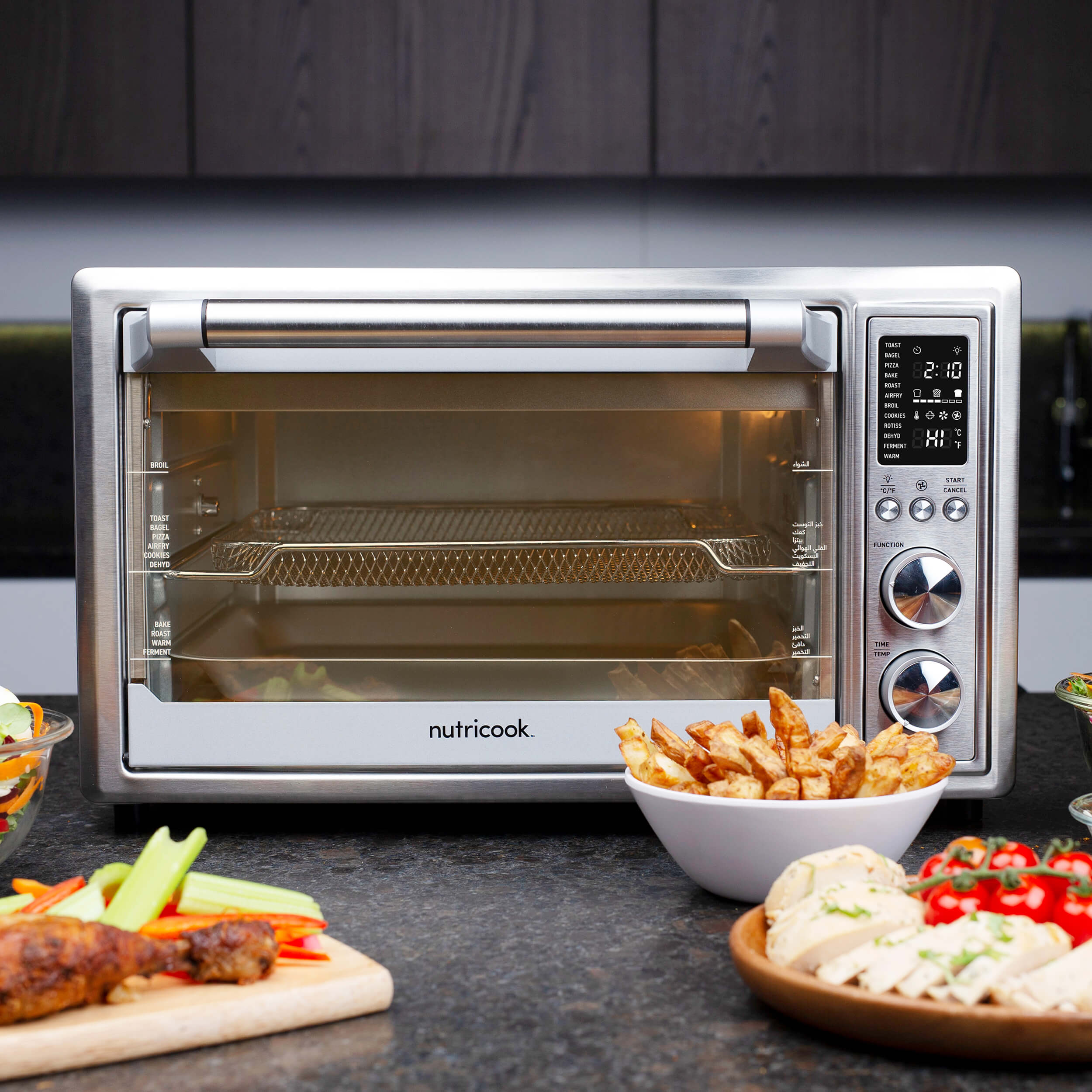 Smart Air Fryer Oven. – Nutricook