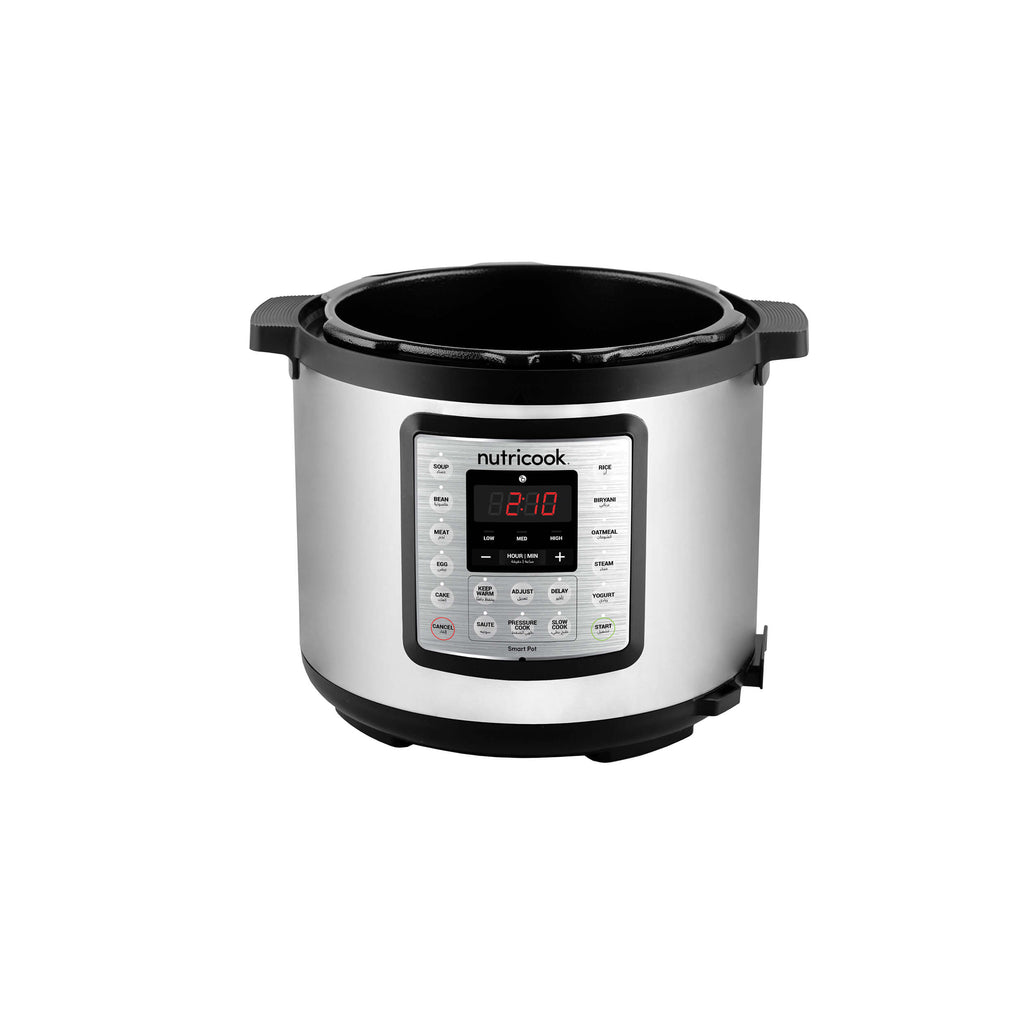 NutriBullet Nutricook 4.4 Out of 5 Stars 127 Reviews Nutricook Smart Pot by  Nutribullet 1000 Watts Electric Pressure Cooker, 6 Liters